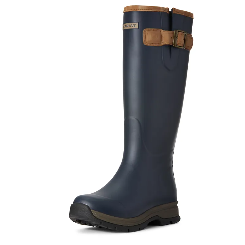 Ariat Burford Waterproof Rubber Wellington Boot Ladies in Navy